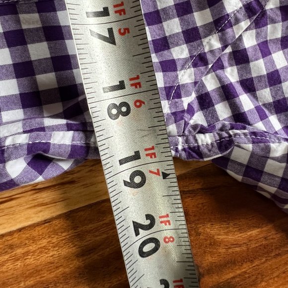 J. Crew Dress Shirt Small Slim Fit Purple - Picture 4 of 5